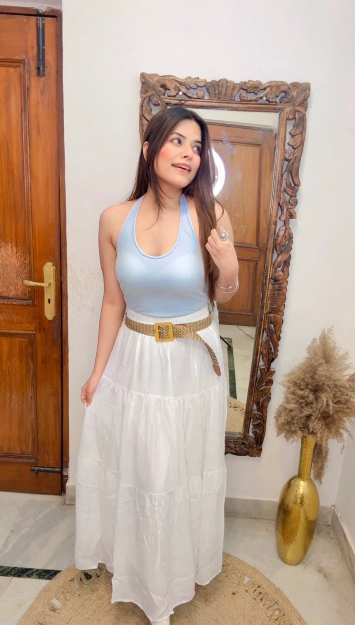 Lit Padded Top 098 Halterneck
