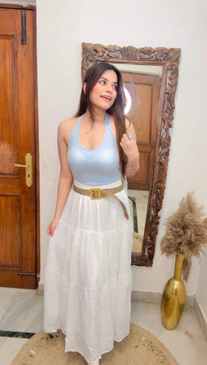 Lit Padded Top 098 Halterneck