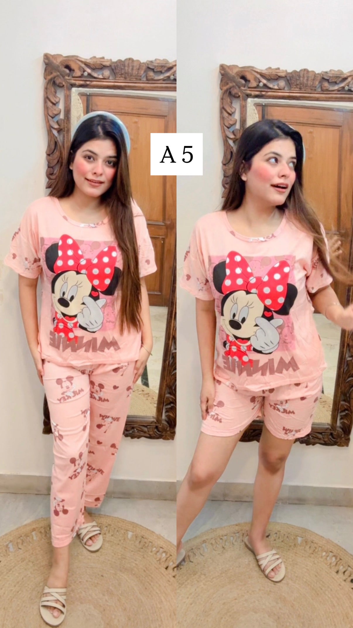 Nightsuit L111 (tshirt,shorts n lower)