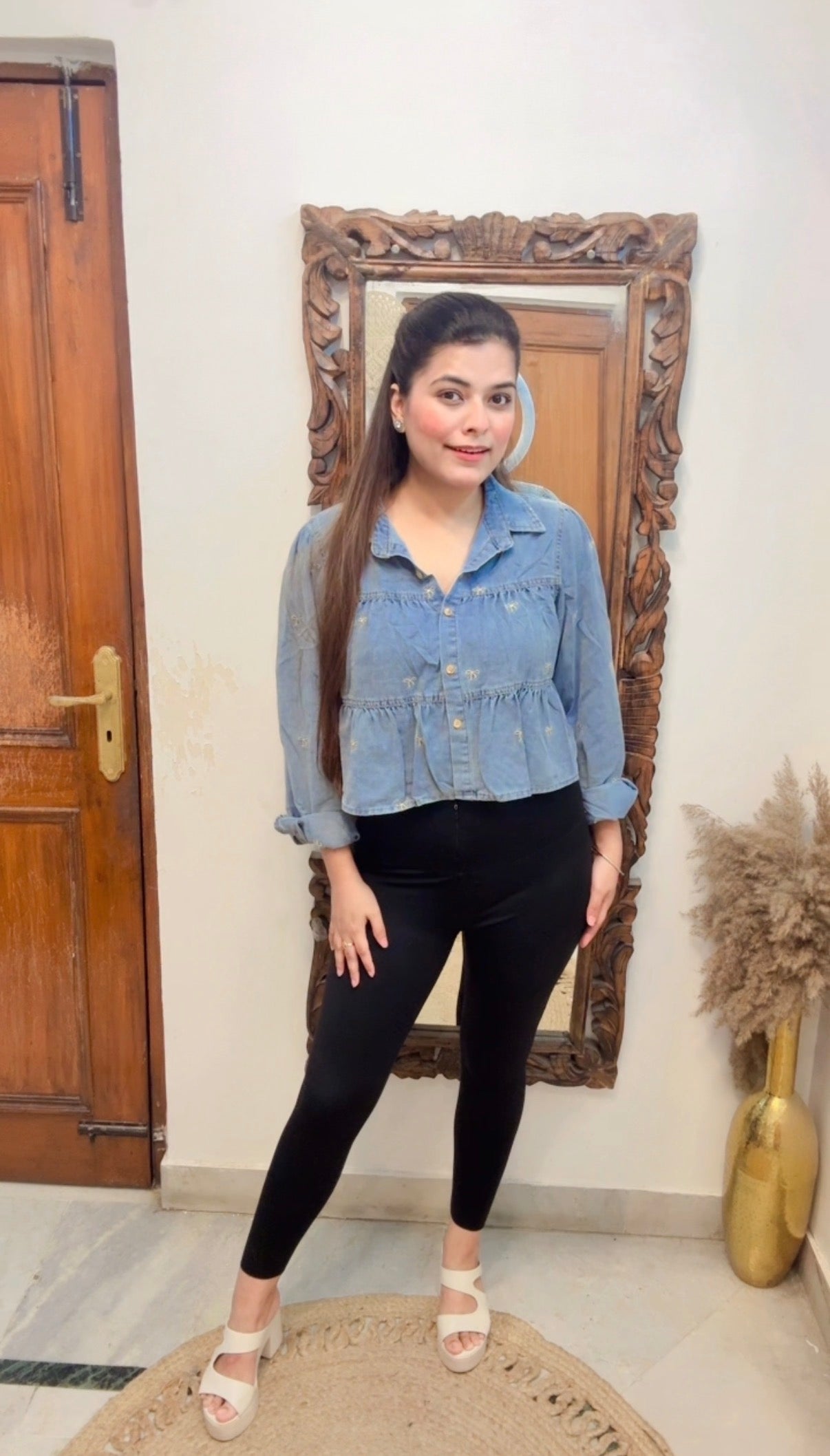 Lit Shirt 142 soft denim
