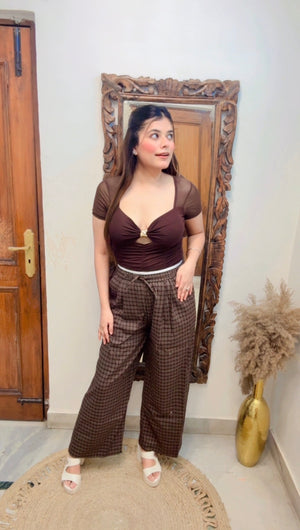 Check Lower Pants
