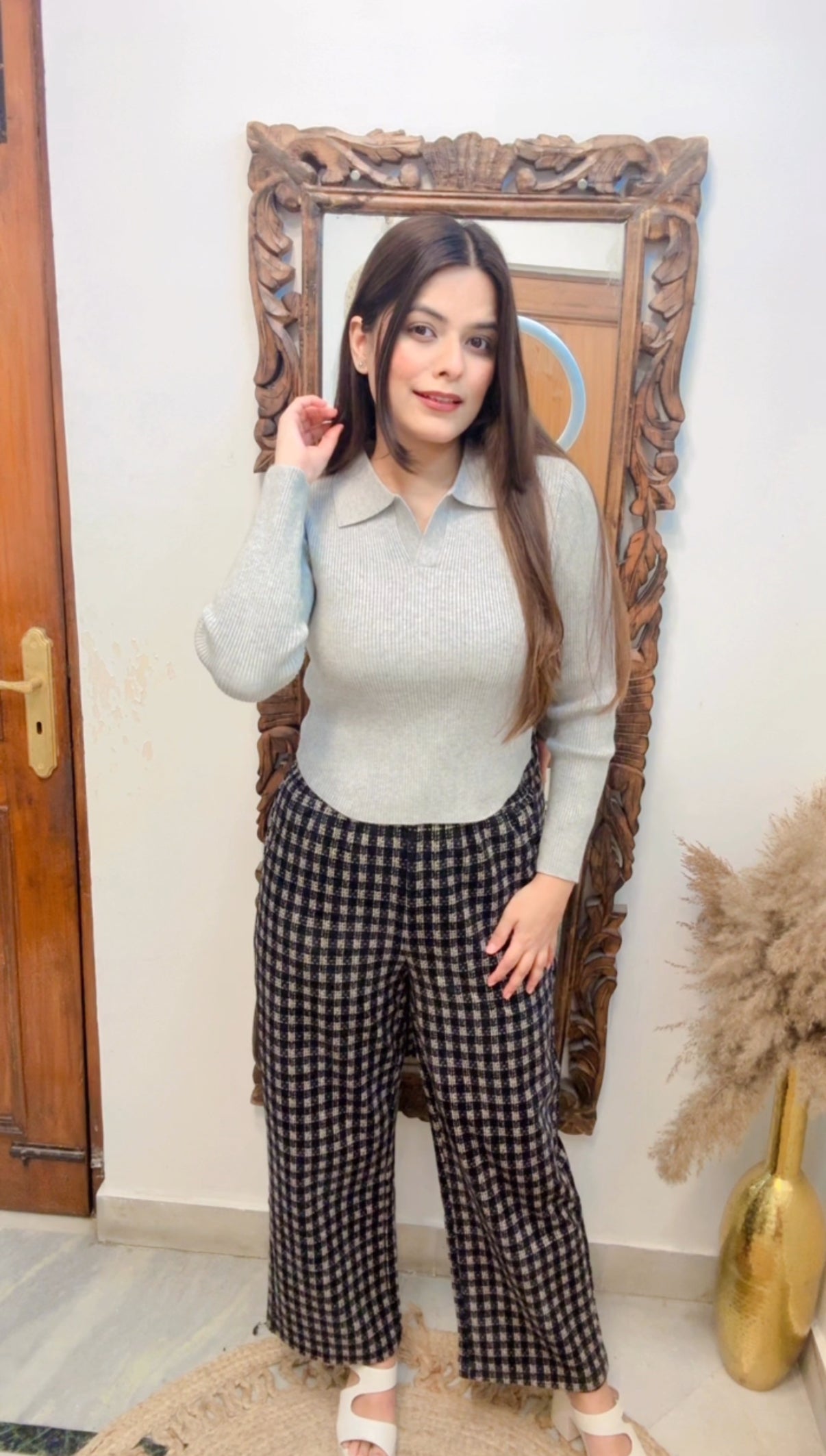 Heavy Quality Collar Top