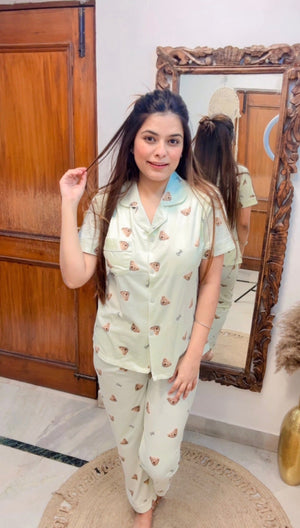Padded Half Sleeves Nightsuit