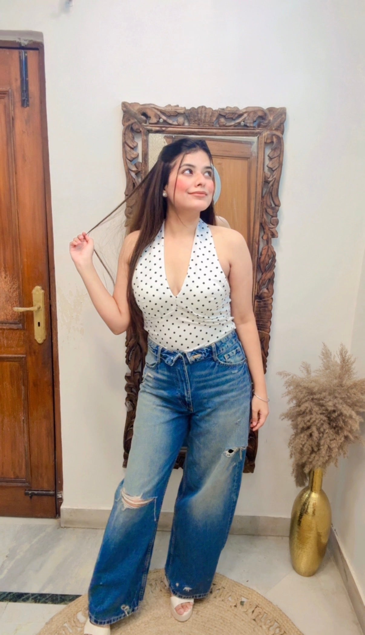 Lit Top 202 padded with broach