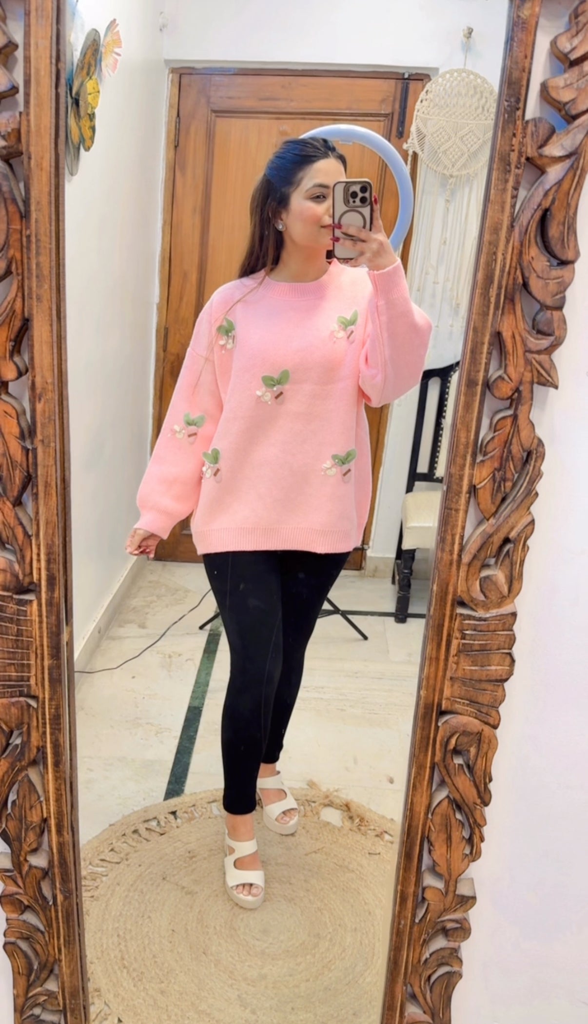 Tani Wollen Top