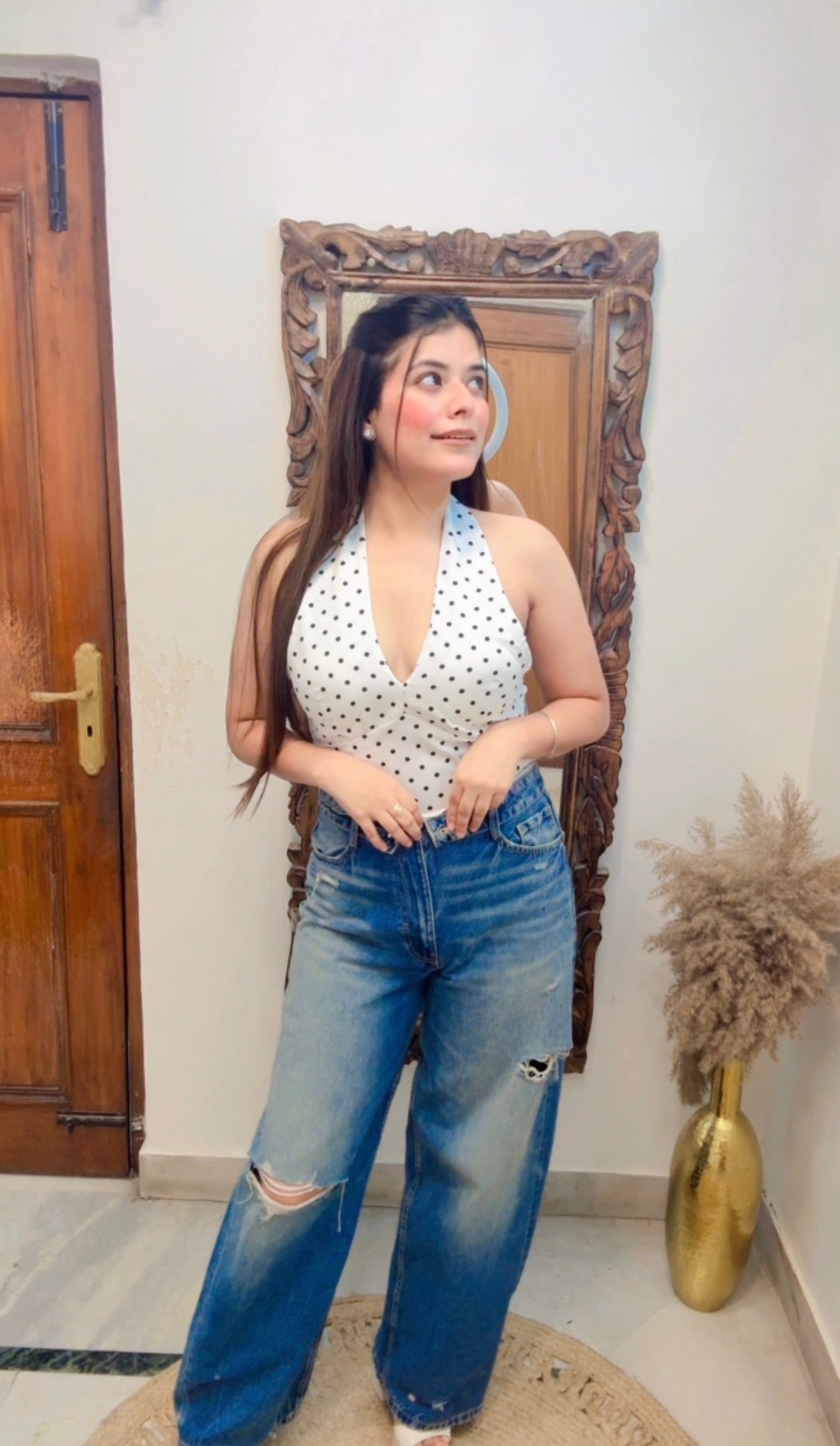 Lit Top 202 padded with broach
