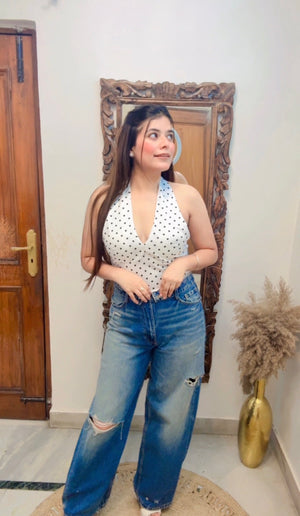 Lit Top 202 padded with broach