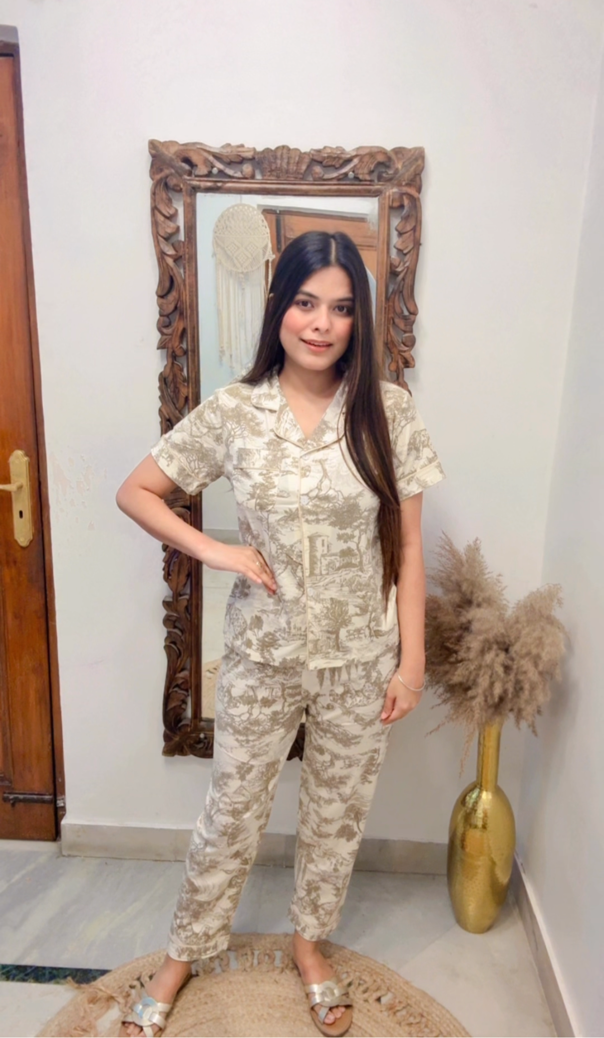 Luxury Print Nightwear