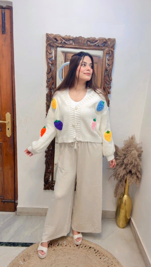 Strawberry Cardigan
