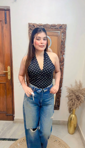 Lit Top 202 padded with broach