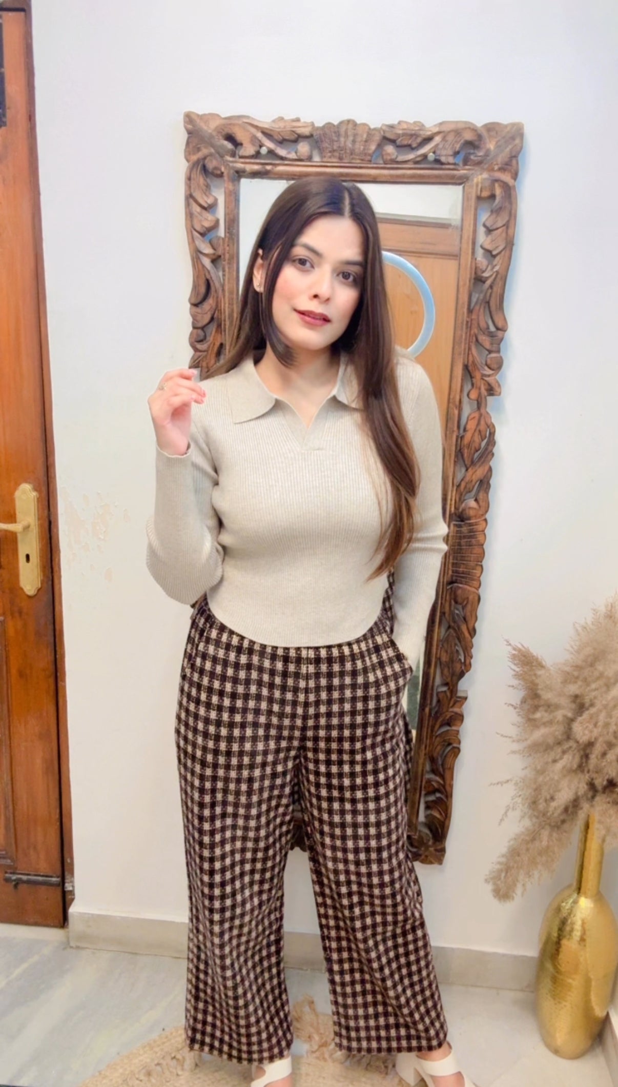 Heavy Quality Collar Top