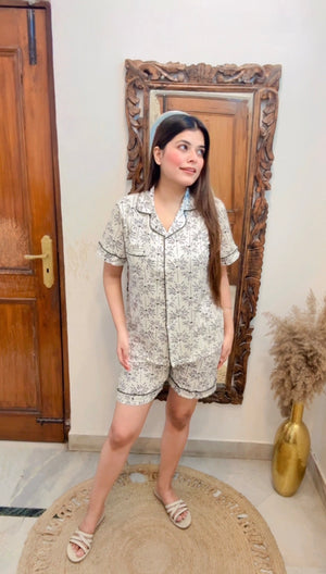 Nightsuit L110 (shirt,shorts n lower)