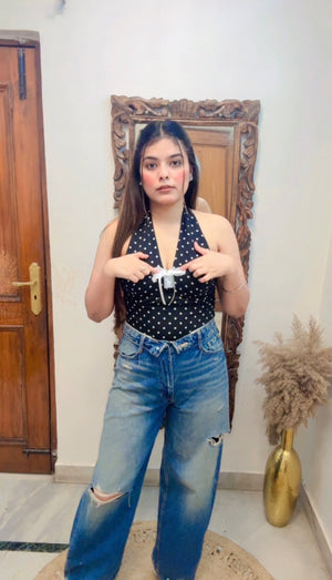 Lit Top 202 padded with broach